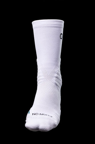 Cloud Tech Performance Socks - White - Cumulus Sport