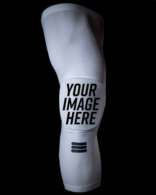 Full-Length Padded Knee Sleeve - Custom - Cumulus Sport