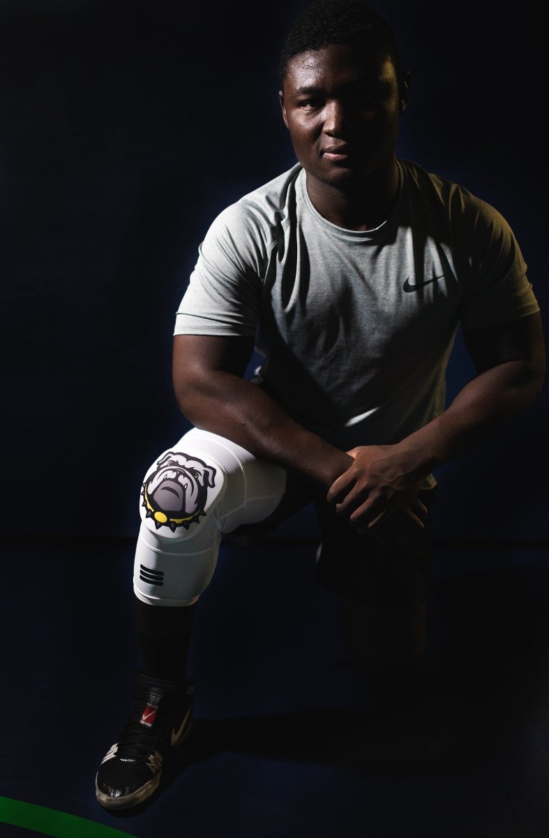 Mid-Length Padded Knee Sleeve - Custom - Cumulus Sport