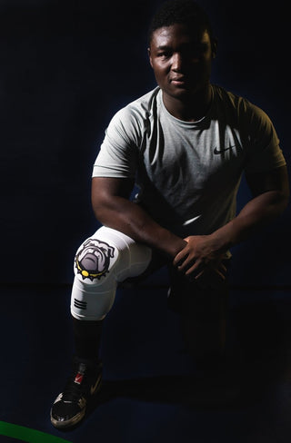 Mid-Length Padded Knee Sleeve - Custom - Cumulus Sport