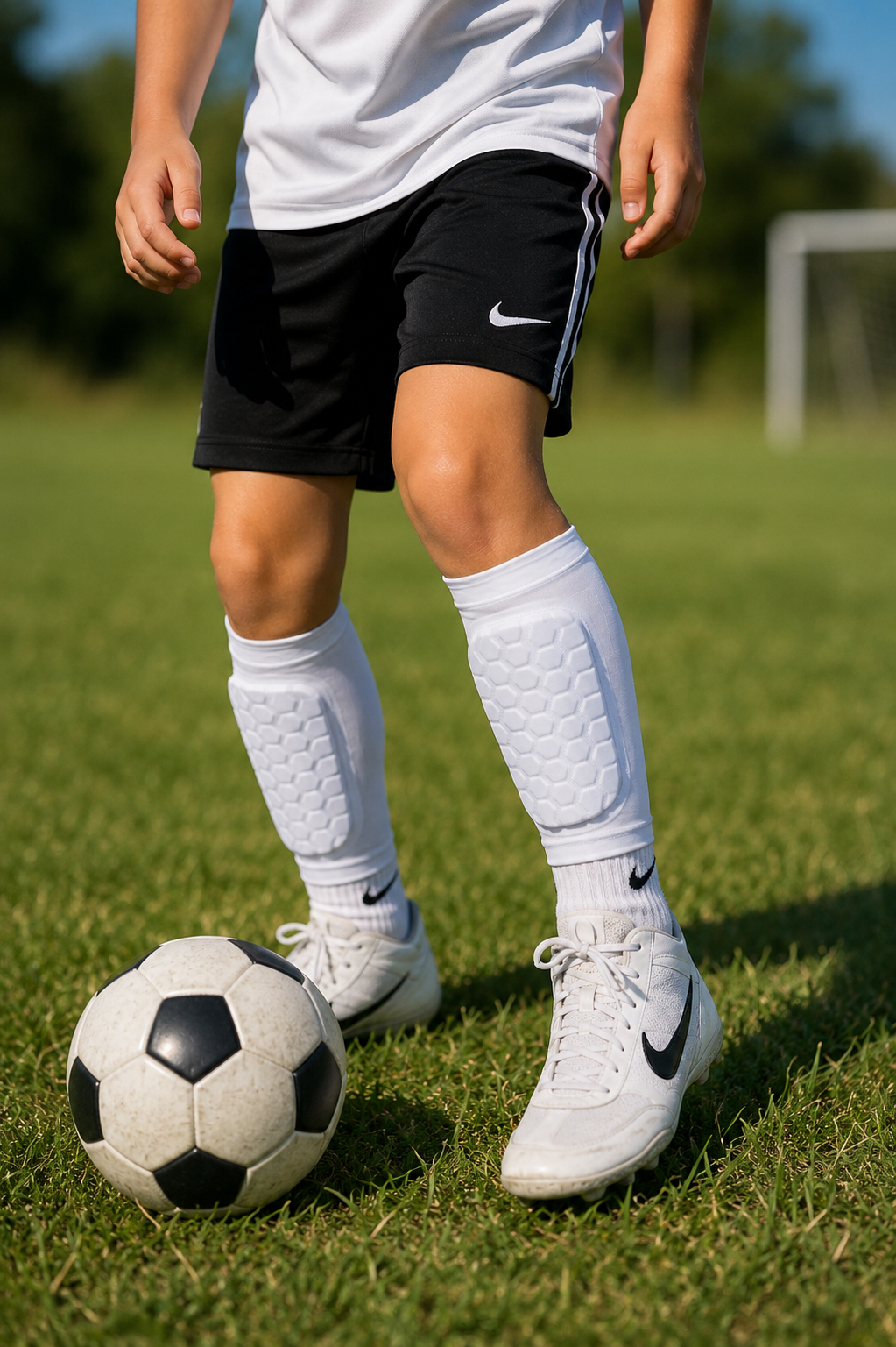 Shin Guards - White