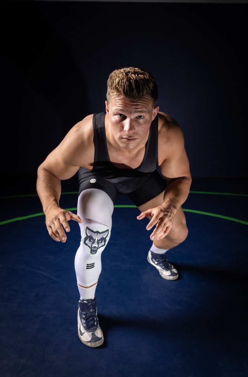Full-Length Padded Knee Sleeve - Custom - Cumulus Sport