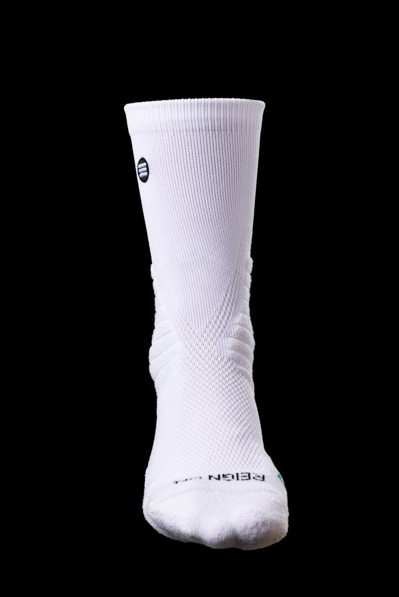 Cloud Tech Performance Socks - White - Cumulus Sport
