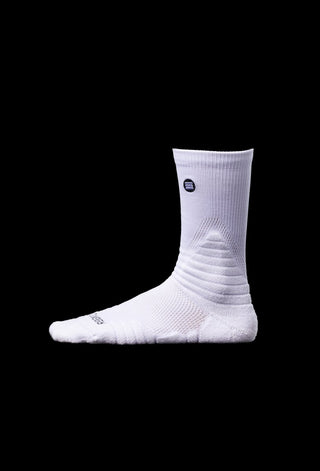 Cloud Tech Performance Socks - White - Cumulus Sport